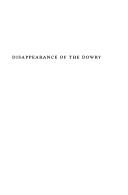 Cover of: Disappearance of the dowry by Muriel Nazzari