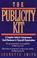 Cover of: The publicity kit