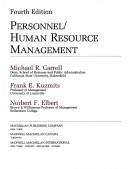 Cover of: Personnel/human resource management by Michael R. Carrell