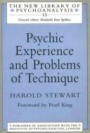 Cover of: Psychic experience and problems of technique