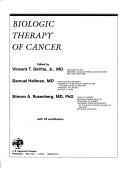 Cover of: Biologic therapy of cancer