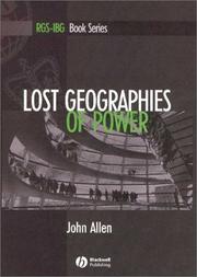 Cover of: Lost Geographies of Power (Rgs-Ibg Book Series) by John Allen