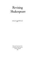 Cover of: Revising Shakespeare