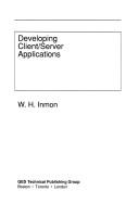 Cover of: Developing client/server applications