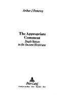 Cover of: appropriate comment | Arthur John Pomeroy