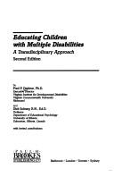 Cover of: Educating children with multiple disabilities by Fred P. Orelove, Fred P. Orelove