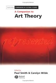 Cover of: A Companion to Art Theory