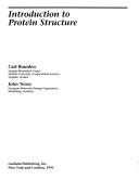 Cover of: Introduction to protein structure by Carl-Ivar Brändén
