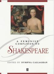 Cover of: A Feminist Companion to Shakespeare by Dympna Callaghan
