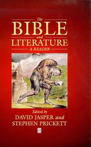 Cover of: The Bible and Literature: A Reader