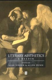 Cover of: Literary Aesthetics: A Reader