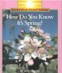 Cover of: How do you know it's spring?