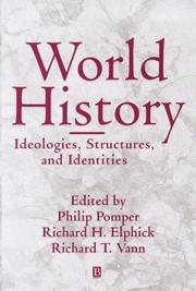Cover of: World History | Richard H. Elphick