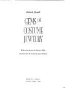 Cover of: Gems of costume jewelry