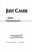 Cover of: Just cause by John Katzenbach