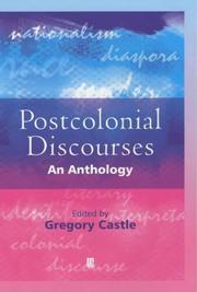 Cover of: Postcolonial Discourses: An Anthology (Blackwell Anthologies)