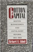 Cover of: Cotton & capital | Richard H. Abbott