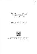 Cover of: The Best and worst of everything
