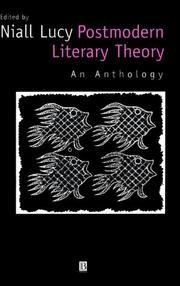 Cover of: Postmodern Literary Theory: An Anthology