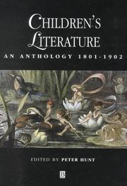Cover of: Children's Literature: An Anthology, 1801-1902 (Blackwell Anthologies)