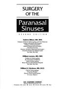 Cover of: Surgery of the paranasal sinuses