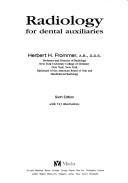Cover of: Radiology for dental auxiliaries