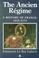 Cover of: The Ancien Regime