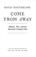 Come from away by David Macfarlane