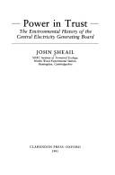 Cover of: Power in trust by John Sheail