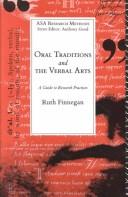 Cover of: Oral traditions and the verbal arts