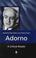 Cover of: Adorno