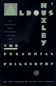 Cover of: The Perennial Philosophy by Aldous Huxley