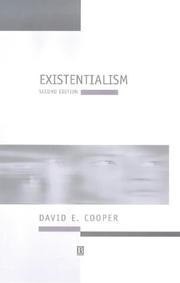 Cover of: Existentialism by David Edward Cooper
