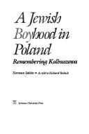 A Jewish boyhood in Poland by Norman Salsitz