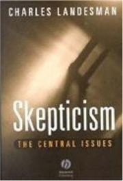 Cover of: Skepticism: The Central Issues