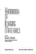 Cover of: Handbook of imaging materials