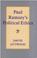 Cover of: Paul Ramsey's political ethics