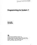Cover of: Programming for System 7 by Gary B. Little