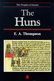 Cover of: The Huns (Peoples of Europe) by E. A. Thompson