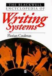 Cover of: The Blackwell Encyclopedia of Writing Systems