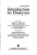 Cover of: Introduction to dialysis by editor-in-chief, Martin G. Cogan ; associate editor, Patricia Schoenfeld.