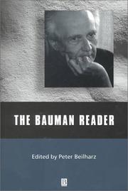 Cover of: The Bauman Reader (Blackwell Readers) by Peter Beilharz