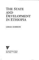 Cover of: The state and development in Ethiopia