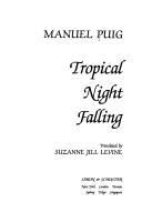 Cover of: Tropical night falling