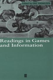 Cover of: Readings in Games and Information