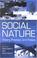 Cover of: Social Nature