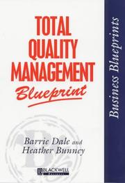 Cover of: Total Quality Management Blueprint (Bussiness Blueprints)