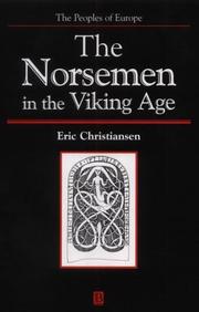 Cover of: The Norsemen in the Viking Age (Peoples of Europe)