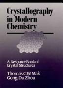 Crystallography in modern chemistry