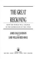 Cover of: The great reckoning by James Dale Davidson